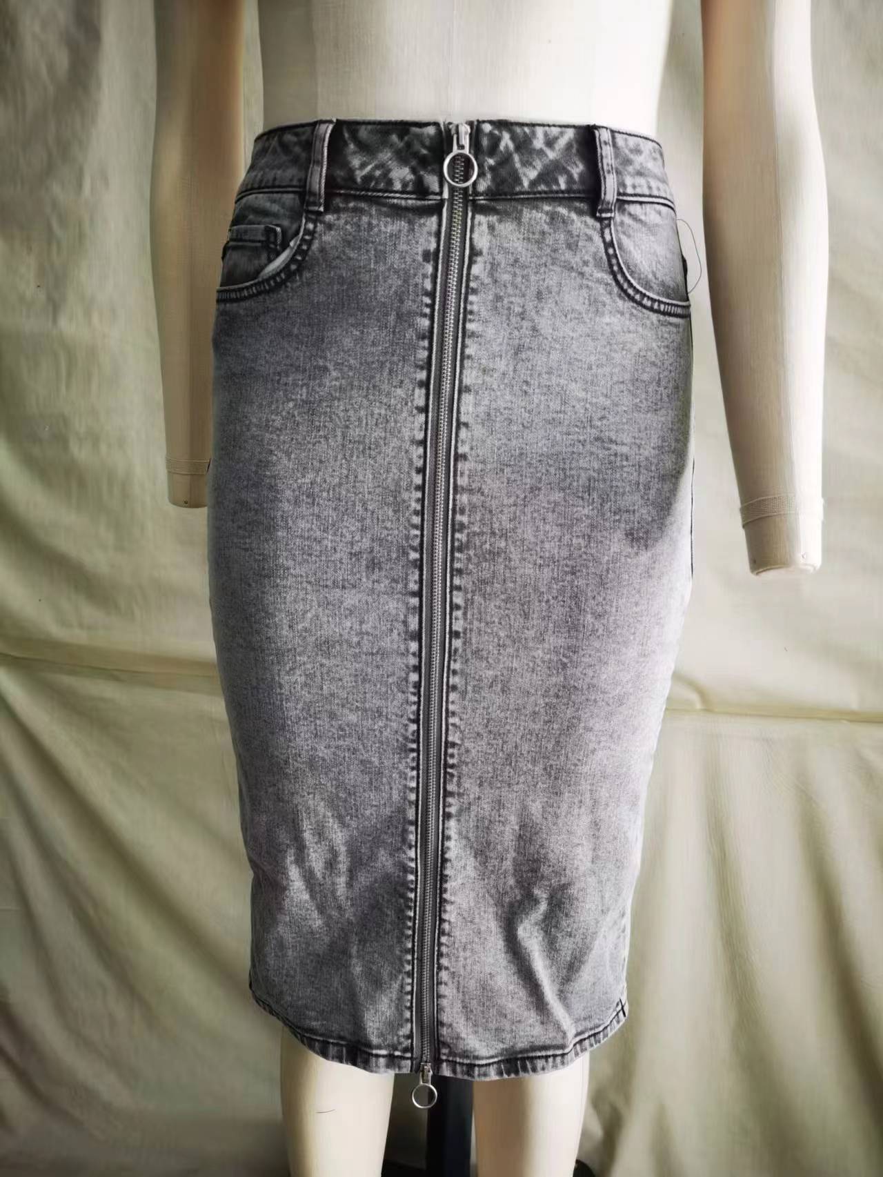 ACID WASH SKIRT_青島紡聯(lián)集團進出口有限公司